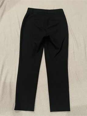 White House Black Market Women's Black Tailored Textured Ankle Pants - Size 2